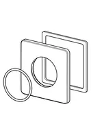Oras, Cover plate, 90x90 mm, 1001009V