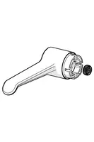 Oras Group, Flow control handle, L=150 mm, 1004311V