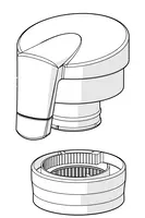 Oras Group, Temperature control handle, 1007144V-33
