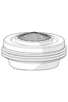 Oras Group, Õhusti, STD M24x1 HC PCA 3.8 l/min, 1013541V