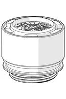 Oras Group, Aerator and key, CACHE M24x1 C, 1014219V