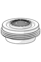 Oras Group, Õhusti, STD M24x1 HC PCA 8.0 l/min SSR, 1016774V