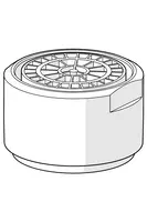 Oras Group, Õhusti, STD M24x1 LL C, 1017576V-33