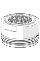 Oras Group, Õhusti, STD M24x1, Laminar, 1018569V