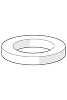 Oras, Gasket, 185/12x25mm, 109502/10