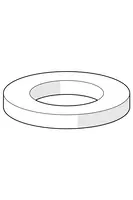 Oras, Gasket, 14.5/8.5x1.5, 119512/10