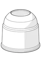 Oras, Covering cap, 158273V