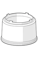 Oras, Covering cap, 93-, 159428