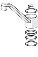 Oras, Jooksutoru komplektne, 159979V
