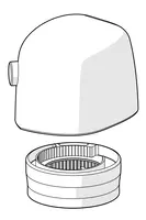 Oras Optima, Temperature control handle, 188089V