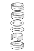 Oras, Sealing kit for spout, 198287V