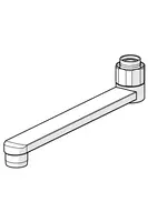Oras Electra, Swivel spout, L=200, 211222
