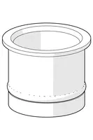 Oras, Spacer sleeve, 18/20.6, 219595