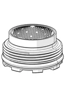 Oras, Õhusti ja võti, M21.5x1, 5 l/min, 601025V