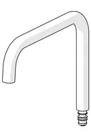 Oras Cubista, High spout, 601597V