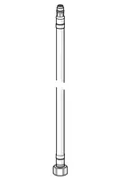 Oras, Flexible pipe, L=410, G3/8-M10x1, 602205/2