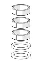 Oras, Sealing kit for spout, 859358V