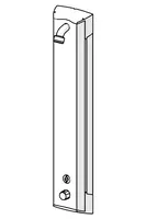 Oras Electra, Shower panel, 9 V, Bluetooth, 197112Z