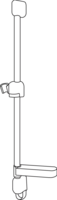 253010-60 ShowerRails