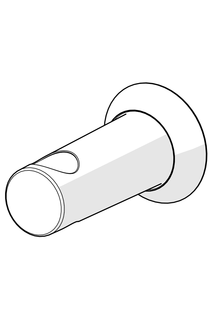 Fäste för duschrör – Optima