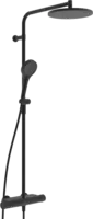 Oras Optima Style, Bateria natryskowa z deszczownicą, 7192N-80